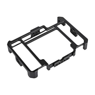 Goede prijs Zwarte CNC-bewerkingsonderdelen van nauwkeurig staal voor frame / auto-onderdeel online