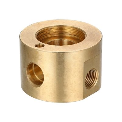 Goede prijs CNC Messing Brons Koper Bewerkte onderdelen Leidingkracht 0,01 mm Tolerantie online