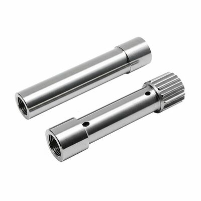 Goede prijs Custom CNC bewerkte staalonderdelen met 0,1 oppervlakte ruwheid en verschillende legeringen beschikbaar, inclusief 24/7 online service online